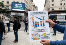 La inflación de abril fue del 2,6%, el índice se desaceleró luego de 10 meses de suba constante